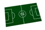 Campo calcio balilla cartoncino