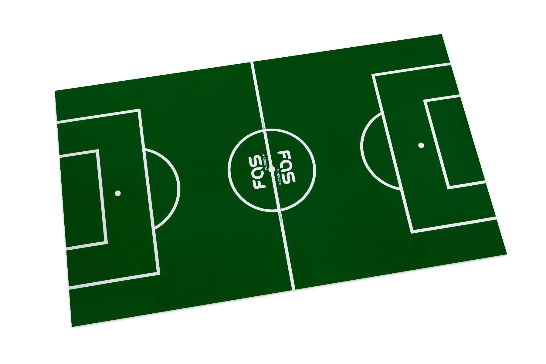 Campo calcio balilla cartoncino